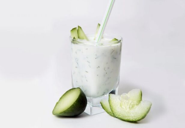 Salatalık-kefir diyeti