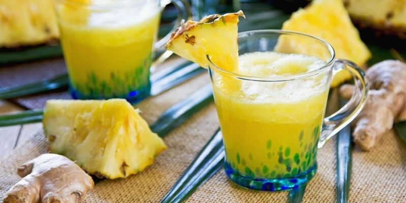 kilo kaybı için ananaslı smoothie